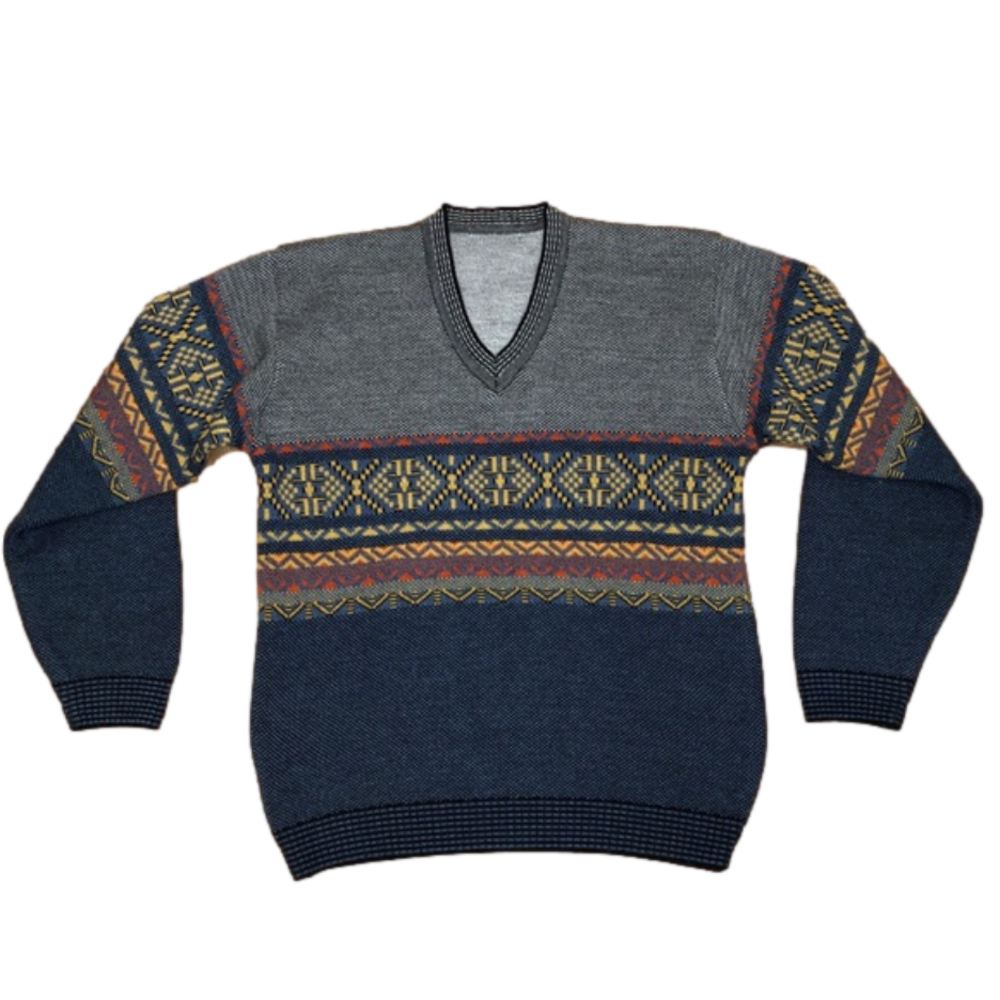 V Neck Sweater ECLECTIC GRANDPA